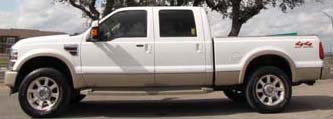 Suggested oil change belonging to 2008 F250 HD PICKUP vehicle