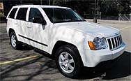 Suggested oil change belonging to 2008 GRAND CHEROKEE vehicle
