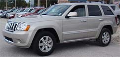 Suggested oil change belonging to 2008 GRAND CHEROKEE vehicle