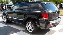 Suggested oil change belonging to 2008 GRAND CHEROKEE vehicle