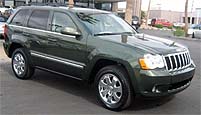 Suggested oil change belonging to 2008 GRAND CHEROKEE vehicle