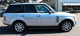 Suggested oil change belonging to 2008 RANGE ROVER vehicle