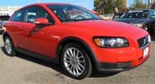 Suggested oil change belonging to 2008 C30 vehicle