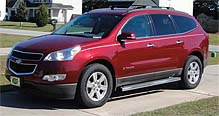Suggested oil change belonging to 2009 TRAVERSE vehicle