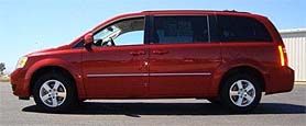 Suggested oil change belonging to 2009 GRAND CARAVAN vehicle
