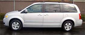 Suggested oil change belonging to 2009 GRAND CARAVAN vehicle