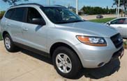 Suggested oil change belonging to 2009 SANTA FE vehicle