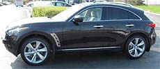 Suggested oil change belonging to 2009 FX50 vehicle