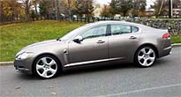 Suggested oil change belonging to 2009 XF vehicle