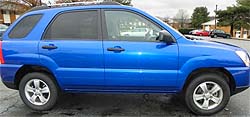 Suggested oil change belonging to 2009 SPORTAGE vehicle