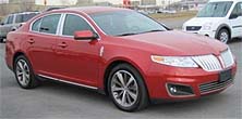 Suggested oil change belonging to 2009 MKS vehicle