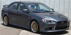 Suggested oil change belonging to 2009 LANCER TURBO vehicle