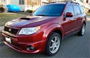 Suggested oil change belonging to 2009 FORESTER TURBO vehicle