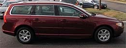Suggested oil change belonging to 2009 V70 vehicle