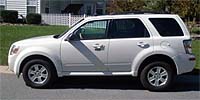 Suggested oil change belonging to 2010 MARINER HYBRID vehicle