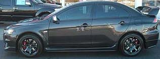 Suggested oil change belonging to 2010 LANCER vehicle