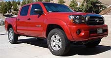 Suggested oil change belonging to 2010 TACOMA 4X4 vehicle