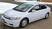 Suggested oil change belonging to 2011 CIVIC HYBRID vehicle
