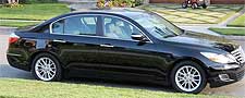 Suggested oil change belonging to 2011 GENESIS vehicle