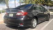 Suggested oil change belonging to 2011 COROLLA vehicle