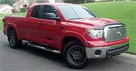 Suggested oil change belonging to 2011 TUNDRA vehicle