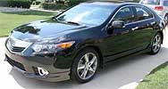 Suggested oil change belonging to 2012 TSX vehicle