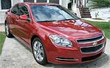 Suggested oil change belonging to 2012 MALIBU vehicle