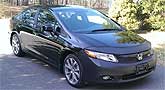 Suggested oil change belonging to 2012 CIVIC vehicle