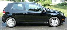 Suggested oil change belonging to 2012 GOLF vehicle