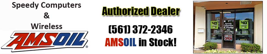 Amsoil dealer Boynton Beach south Florida Palm Beach area for local delivery.
